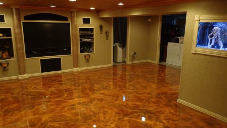 Epoxy for Basement Floors in Markham, ON